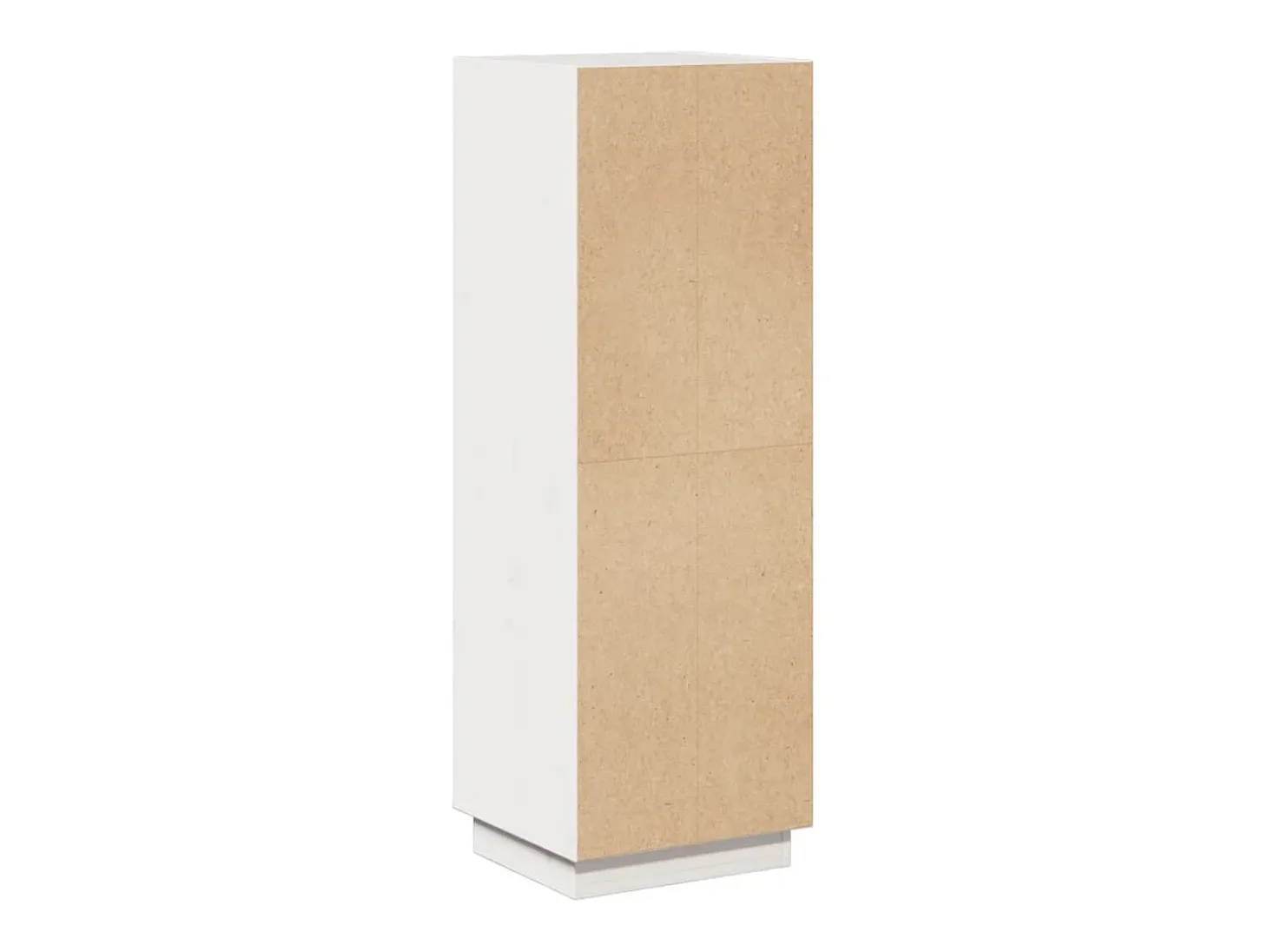 Aparador buffet cómoda armario mueble organizador cocina salón salón alto 37 x 34 x 110 cm madera maciza de pino blanco 02_0032441