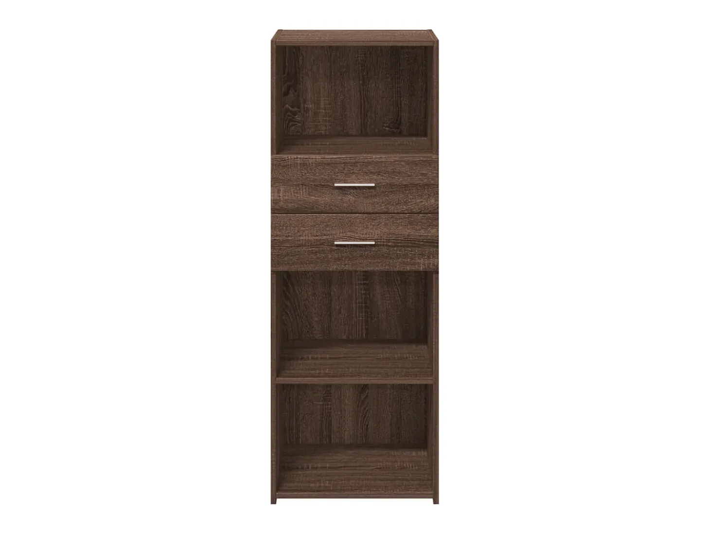 Aparador buffet cómoda armario mueble organizador cocina salón salón alto 45 x 42,5 x 124 cm madera contrachapada marrón 02_0033720