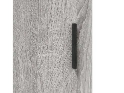 Aparador buffet cómoda armario unidad de almacenamiento organizador cocina salón salonsonoma 100 x 36 x 60 cm madera contrachapada gris 02_0036257