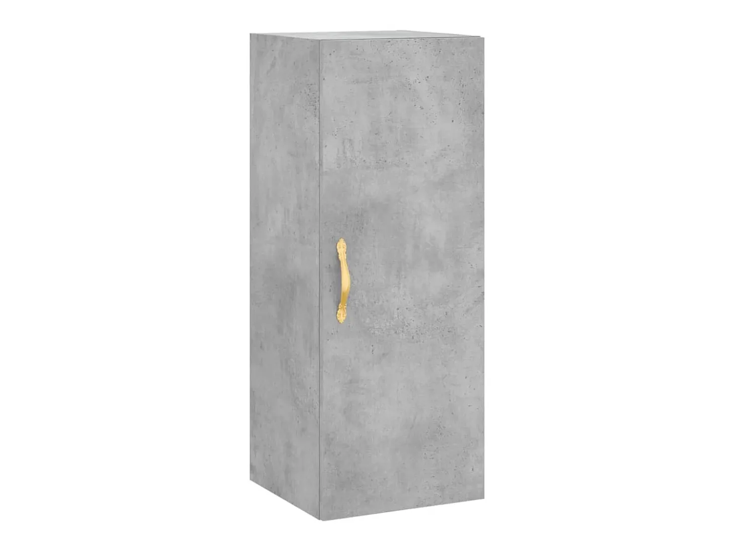 Aparador buffet cómoda armario mueble organizador cocina salón salón alto 34,5 x 34 x 180 cm madera contrachapada gris 02_0034273