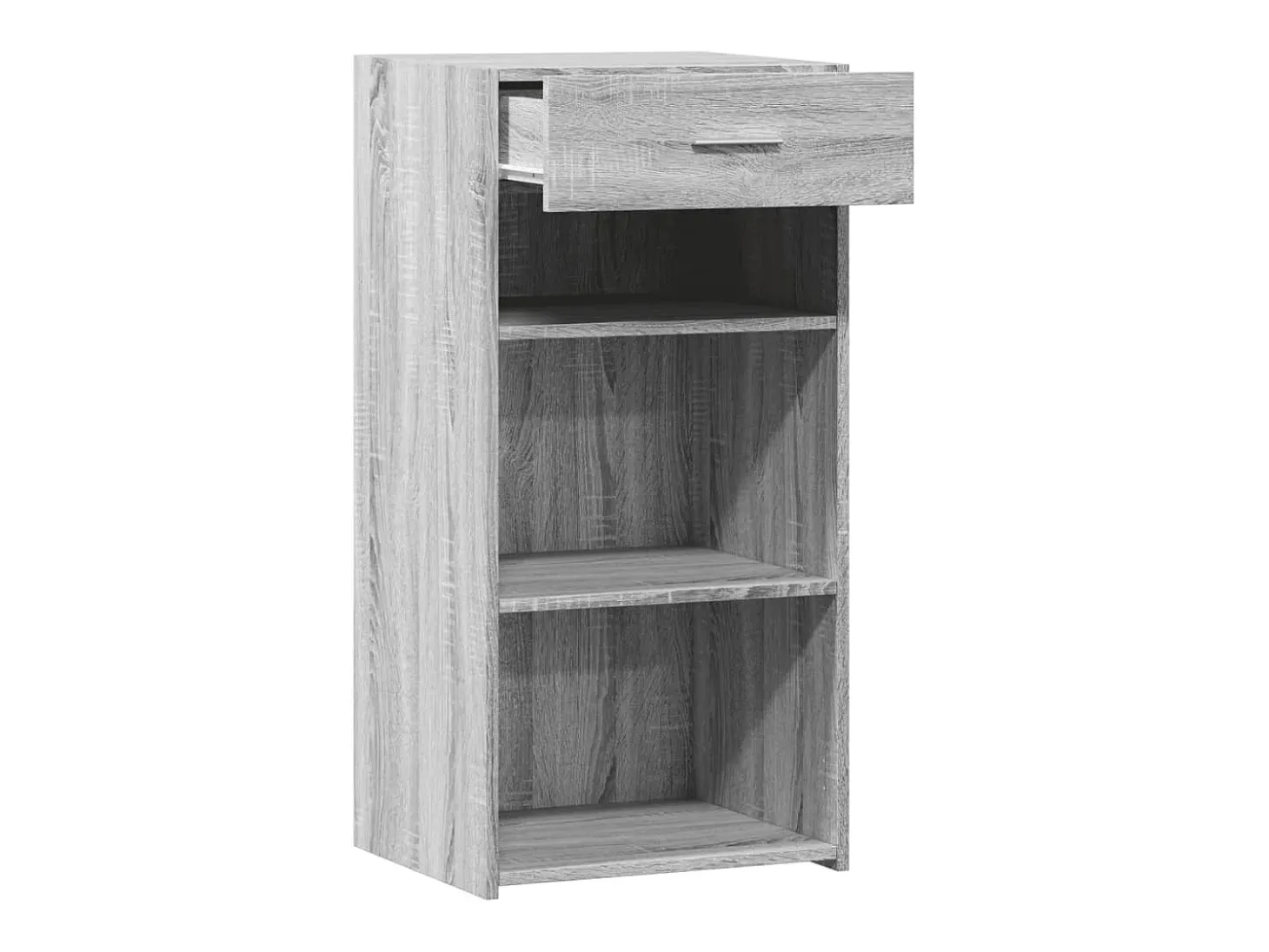 Aparador buffet cómoda armario unidad de almacenamiento organizador cocina salón salón Sonoma 45 x 42,5 x 93 cm madera contrachapada gris 02_0036368