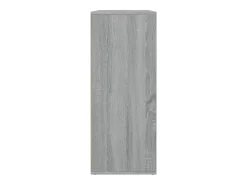Aparador buffet cómoda armario unidad de almacenamiento organizador cocina salón salonsonoma 60 x 30 x 75 cm madera contrachapada gris 02_0036382
