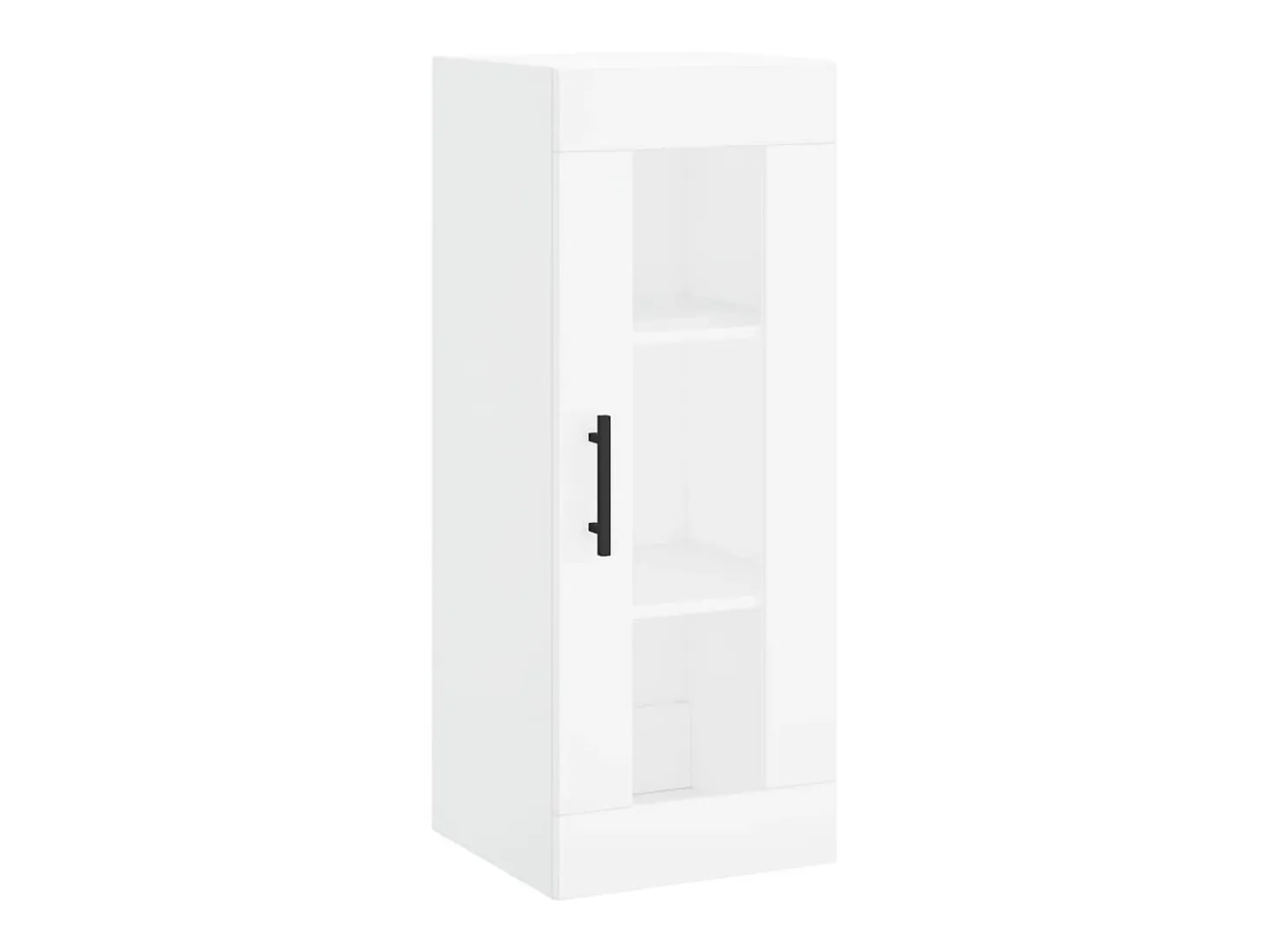 Aparador buffet cómoda armario mueble organizador cocina salón salón alto 34,5 x 34 x 180 cm madera contrachapada blanco 02_0032378
