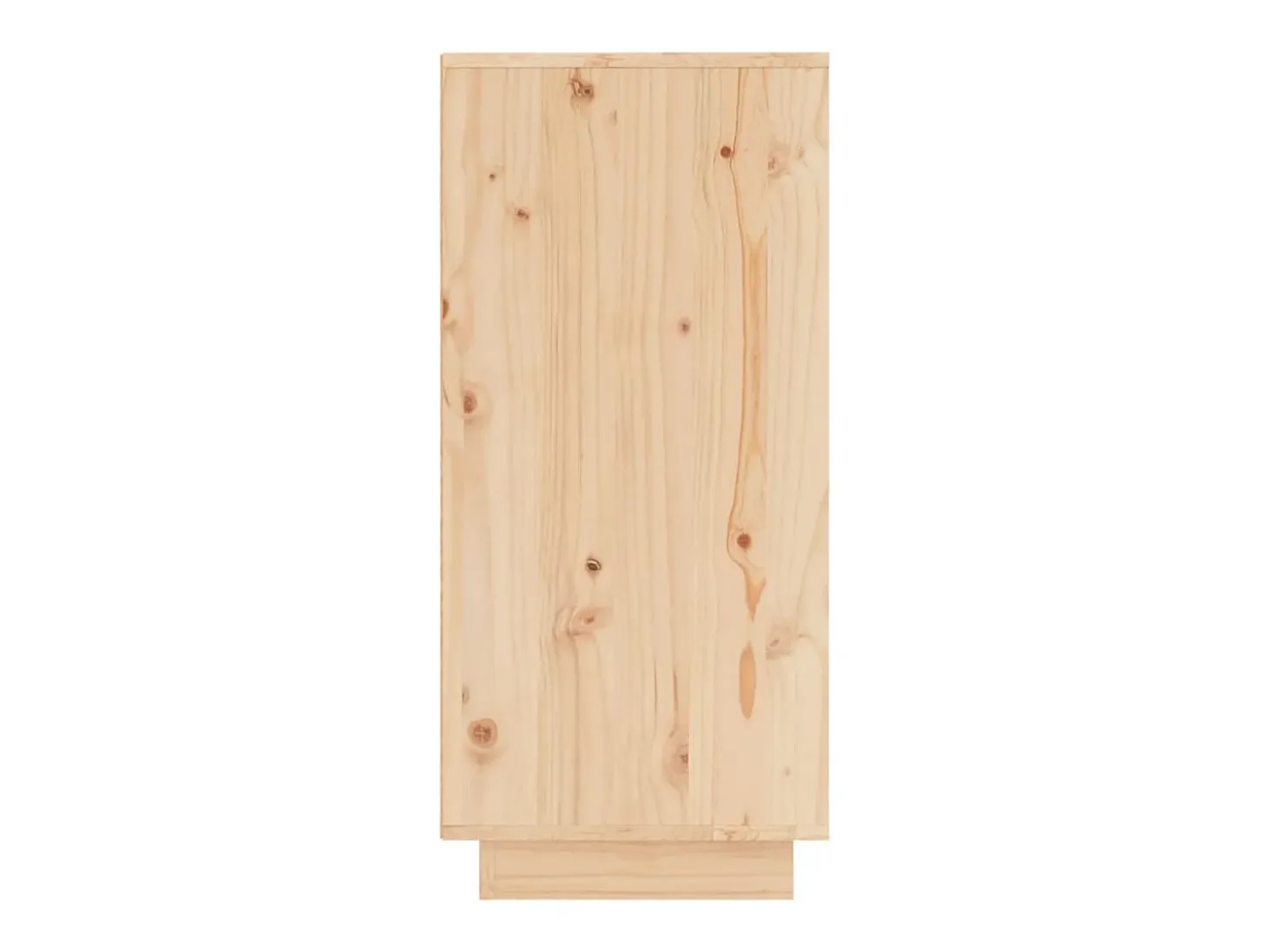 Aparador buffet cómoda armario mueble organizador cocina salón salón juego de 2 31,5 x 34 x 75 cm madera maciza de pino marrón 02_0036635