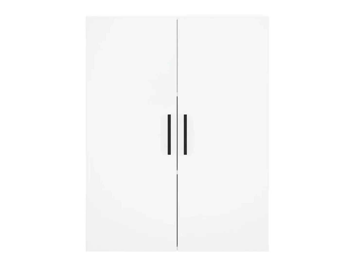 Aparador buffet cómoda armario mueble organizador cocina salón salón alto 69,5 x 34 x 180 cm madera contrachapada blanco 02_0032549