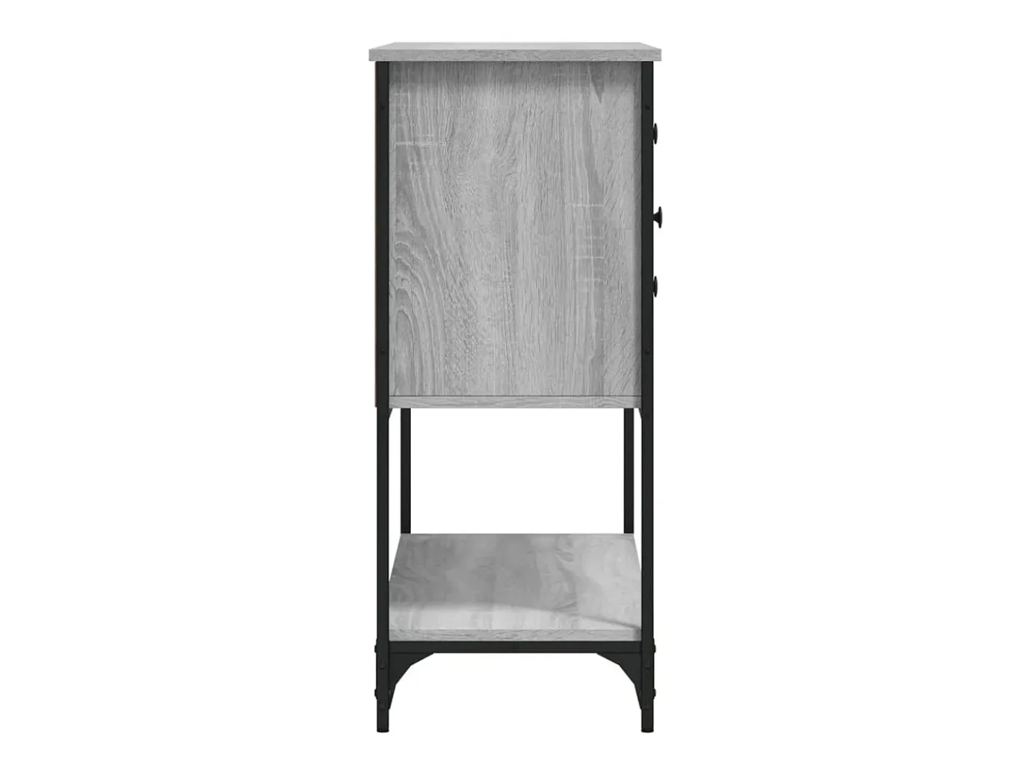 Aparador buffet cómoda armario unidad de almacenamiento organizador cocina salón salonsonoma 100 x 36 x 85 cm madera contrachapada gris 02_0036262