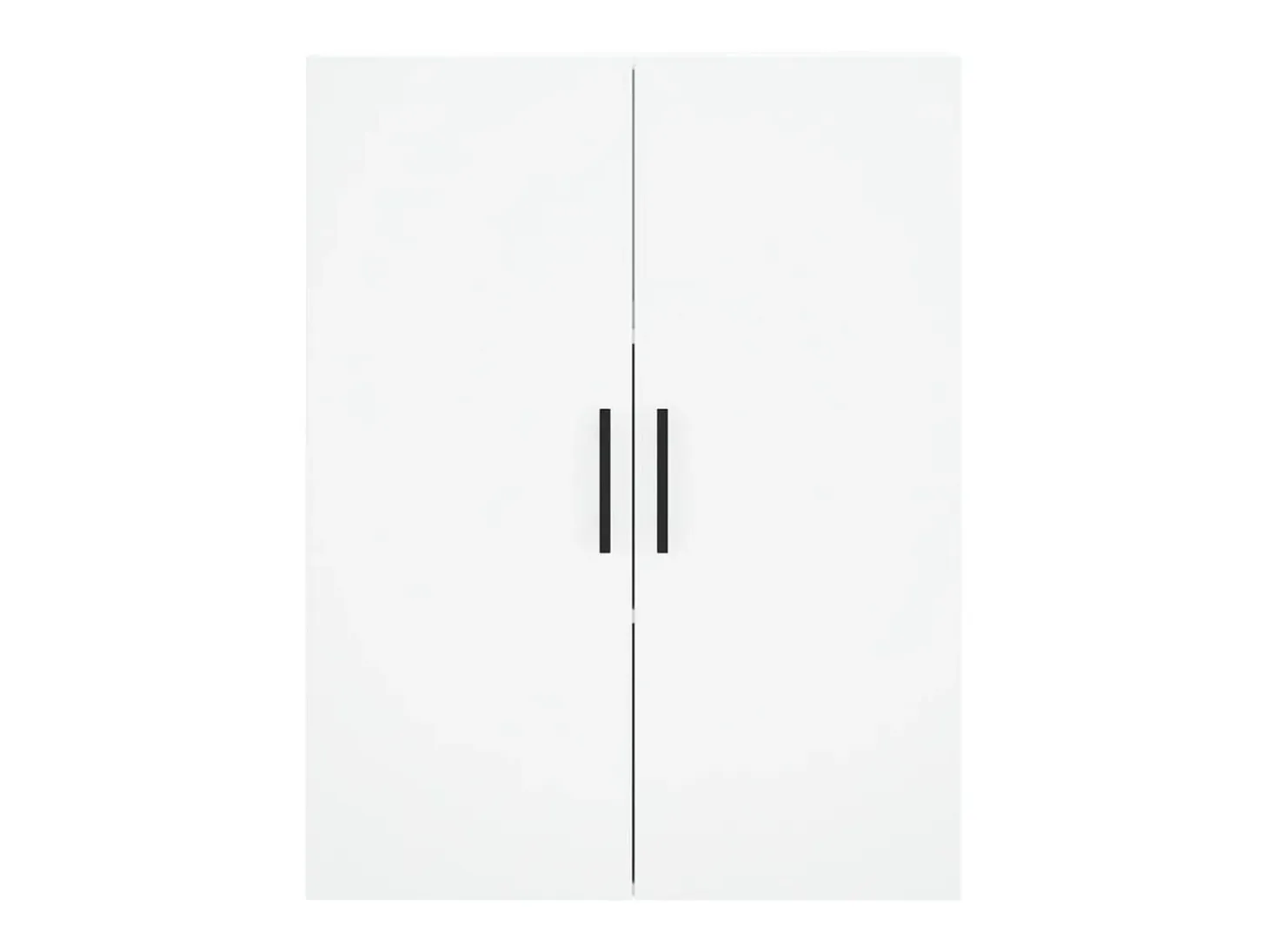Aparador buffet cómoda armario mueble organizador cocina salón salón alto 69,5 x 34 x 180 cm madera contrachapada blanco 02_0032544