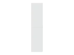 Aparador buffet cómoda armario mueble organizador cocina salón salón alto 70 x 42,5 x 185 cm madera contrachapada blanco 02_0032766
