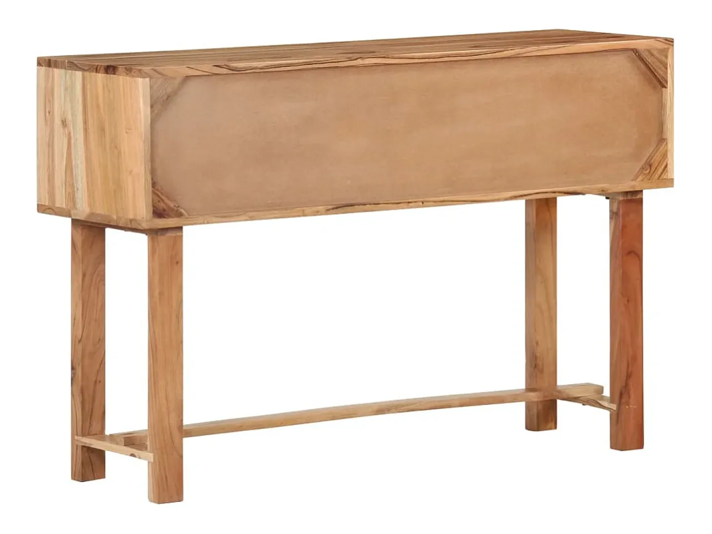 Aparador buffet cómoda armario mueble organizador cocina salón salón 115 x 35 x 75 cm madera maciza de acacia marrón 02_0029527