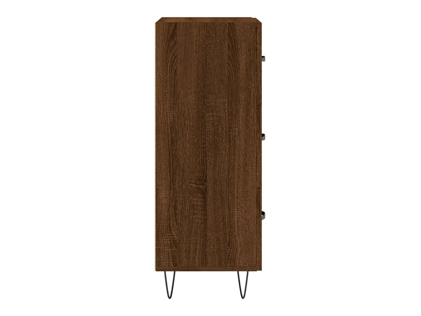 Aparador buffet cómoda armario mueble organizador cocina salón salón 34,5 x 34 x 90 cm madera contrachapada marrón 02_0031220