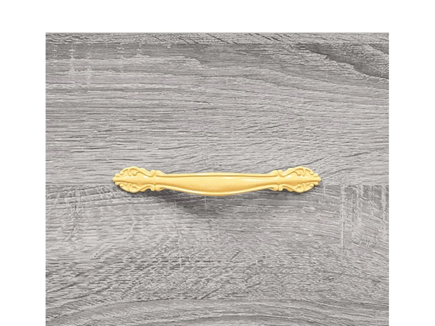 Aparador buffet cómoda armario unidad de almacenamiento organizador cocina salón salón Sonoma 69,5 x 34 x 90 cm madera contrachapada gris 02_0036453