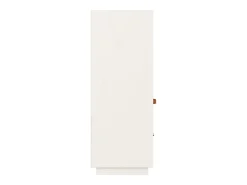 Aparador buffet cómoda armario mueble organizador cocina salón salón alto 67 x 40 x 108,5 cm madera maciza de pino blanco 02_0032480