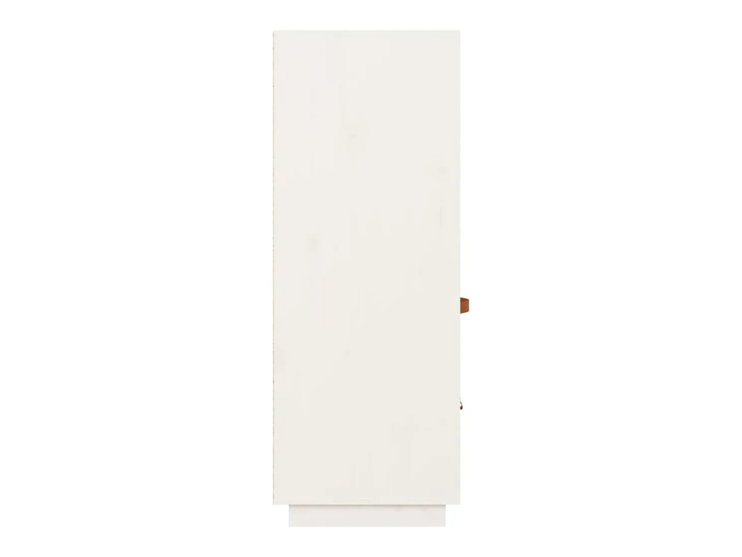 Aparador buffet cómoda armario mueble organizador cocina salón salón alto 67 x 40 x 108,5 cm madera maciza de pino blanco 02_0032480