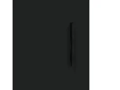 Aparador buffet cómoda armario mueble organizador cocina salón salón 34,5 x 34 x 90 cm madera contrachapada negra 02_0035886