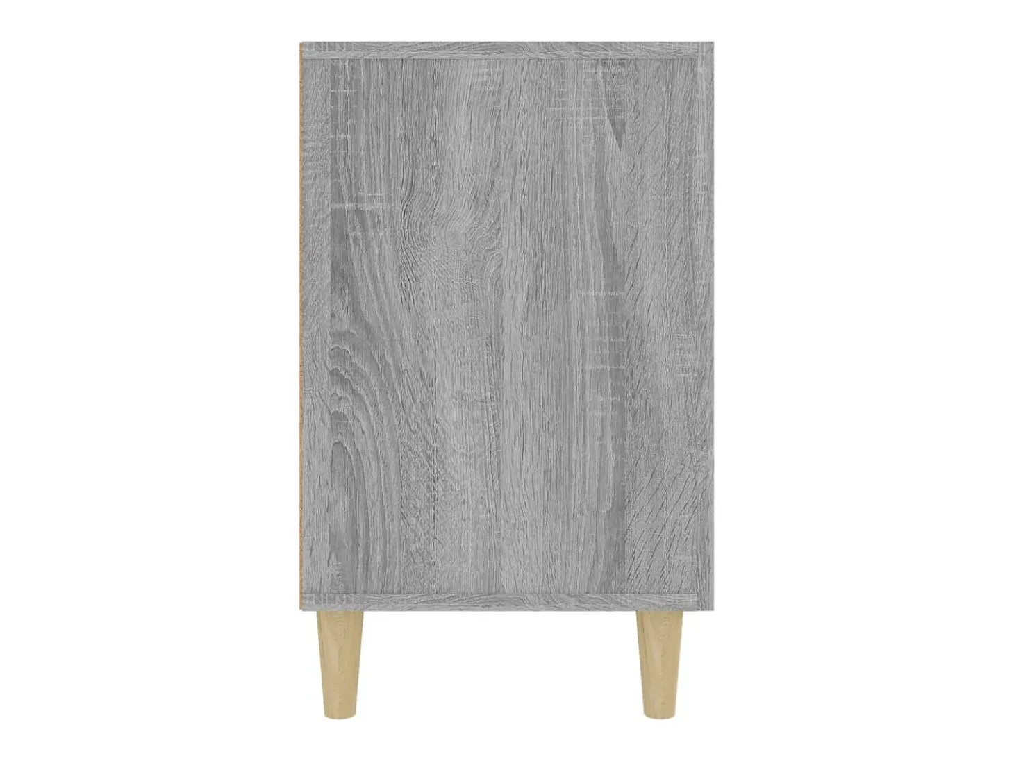 Aparador buffet cómoda armario unidad de almacenamiento organizador cocina salón salón Sonoma 100 x 36 x 60 cm madera contrachapada gris 02_0036254