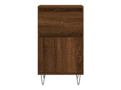 Aparador buffet cómoda armario mueble organizador cocina salón salón juego de 2 40 x 35 x 70 cm madera contrachapada marrón 02_0036764