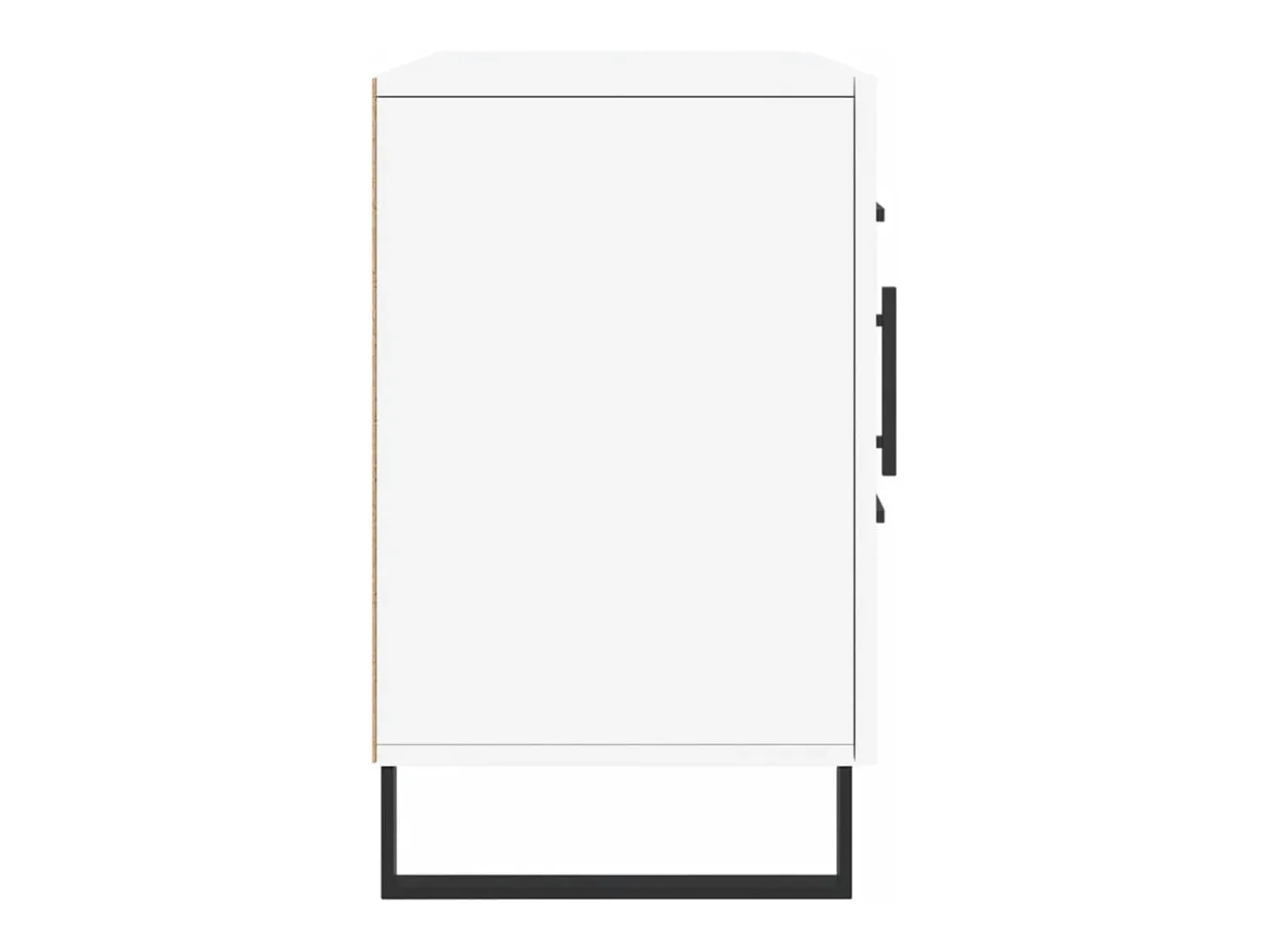 Aparador buffet cómoda armario mueble organizador cocina salón salón 100 x 36 x 60 cm madera contrachapada blanco 02_0030163