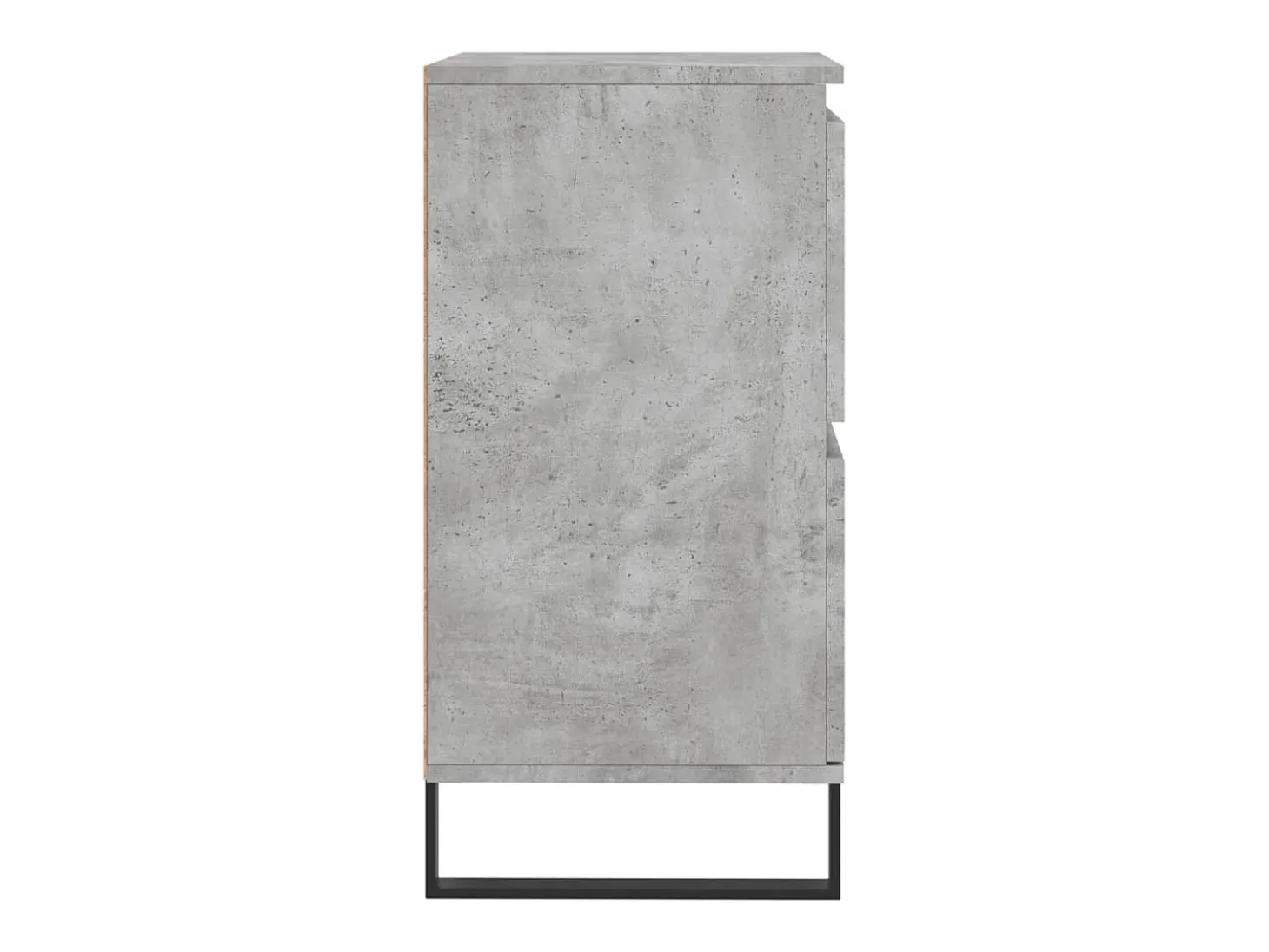 Aparador buffet cómoda armario mueble organizador cocina salón salón 3 piezas madera contrachapada gris 02_0037140