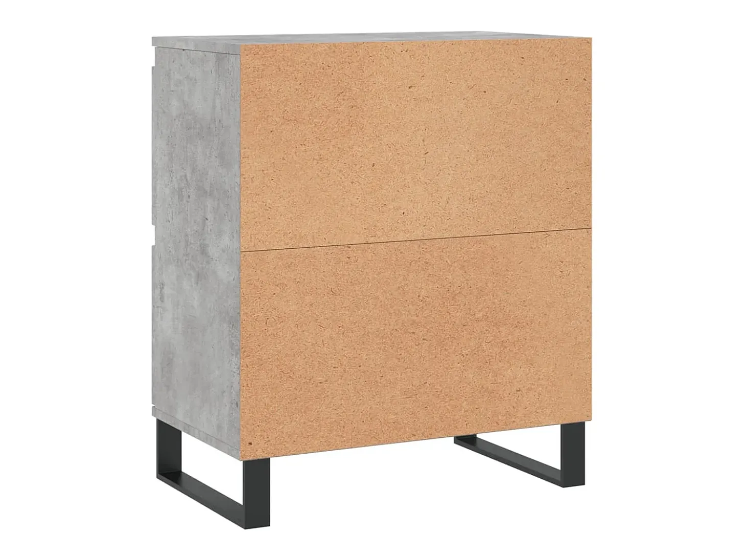 Aparador buffet cómoda armario mueble organizador cocina salón salón 3 piezas madera contrachapada gris 02_0037140