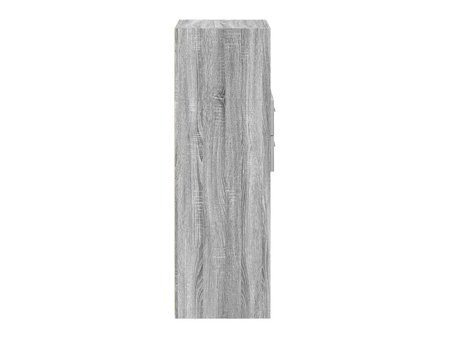 Aparador buffet cómoda armario mueble organizador cocina salón salón alto Sonoma 40 x 42,5 x 124 cm madera contrachapada gris 02_0035362