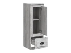 Aparador buffet cómoda armario mueble organizador cocina salón salón alto sonoma 36 x 35,5 x 103,5 cm madera contrachapada gris 02_0035354