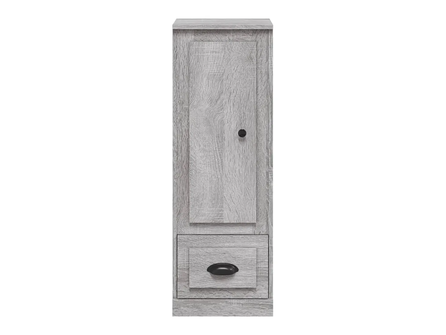 Aparador buffet cómoda armario mueble organizador cocina salón salón alto sonoma 36 x 35,5 x 103,5 cm madera contrachapada gris 02_0035354