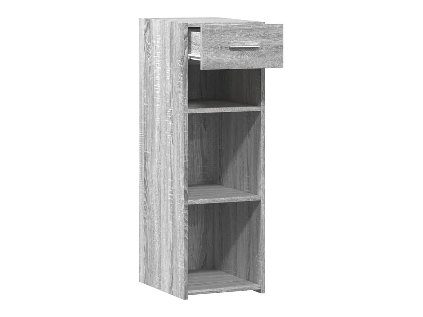 Aparador buffet cómoda armario unidad de almacenamiento organizador cocina salón salonsonoma 30 x 42,5 x 93 cm madera contrachapada gris 02_0036292