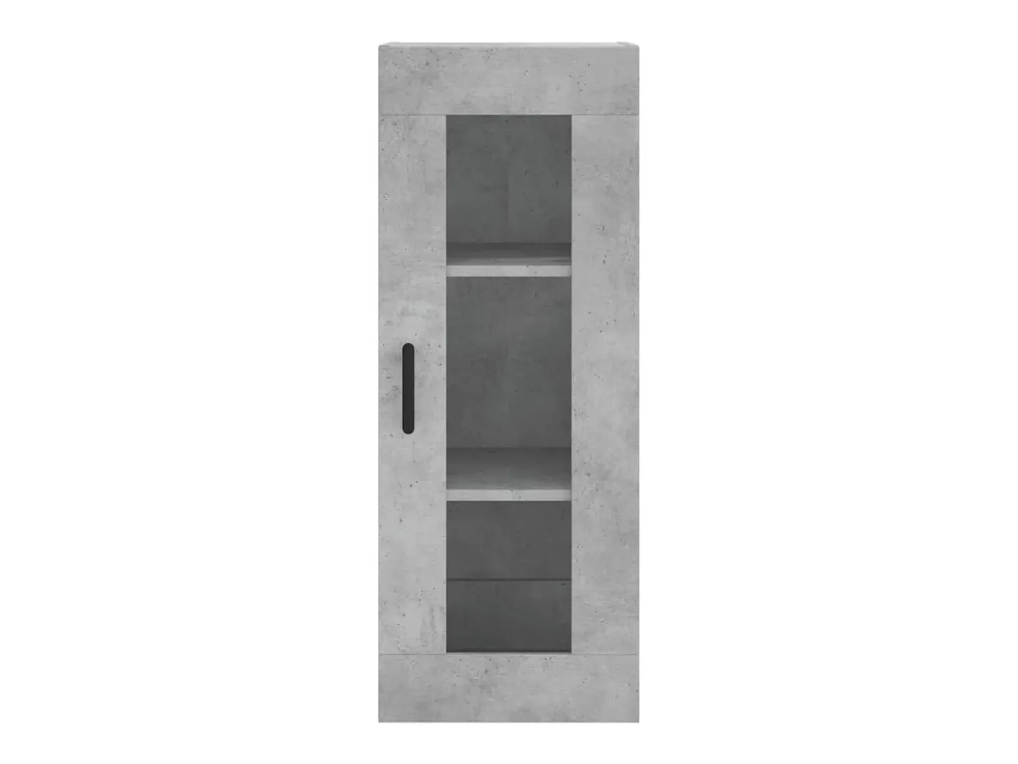 Aparador buffet cómoda armario mueble organizador cocina salón salón alto 34,5 x 34 x 180 cm madera contrachapada gris 02_0034323