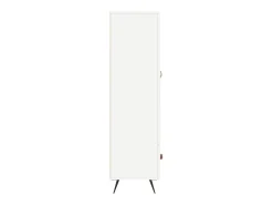 Aparador buffet cómoda armario mueble organizador cocina salón salón alto 69,5 x 31 x 115 cm madera contrachapada blanco 02_0032511