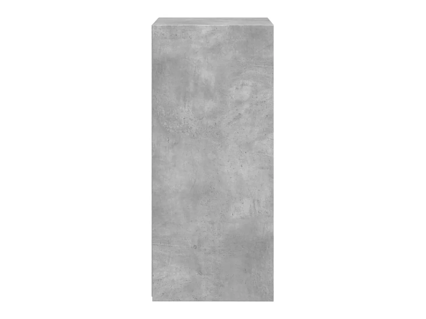 Aparador buffet cómoda armario unidad de almacenamiento organizador cocina salón salón 50 x 41 x 93 cm madera contrachapada gris 02_0031944