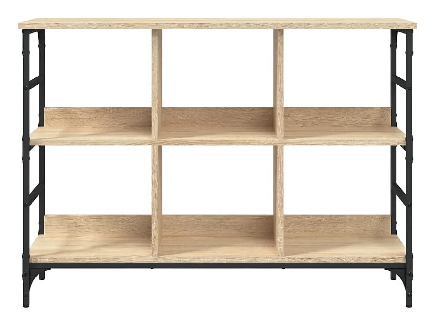 Aparador buffet cómoda armario unidad de almacenamiento organizador cocina salón salón Sonoma 102 x 32 x 73,5 cm madera contrachapada marrón 02_0031478