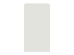 Aparador buffet cómoda armario mueble organizador cocina salón salón 99 x 39 x 73 cm acero blanco 02_0030545