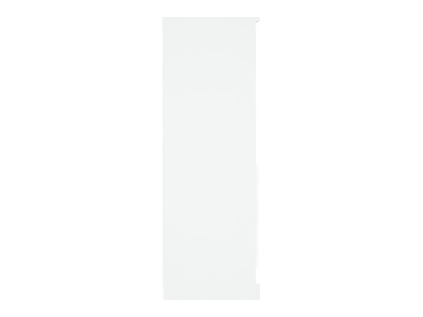 Aparador buffet cómoda armario mueble organizador cocina salón salón alto 60 x 35,5 x 103,5 cm madera contrachapada blanco 02_0032467