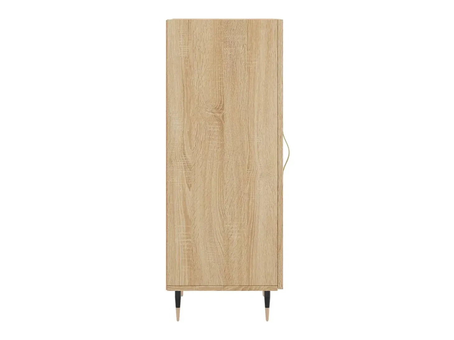 Aparador buffet cómoda armario unidad de almacenamiento organizador cocina salón salón Sonoma 34,5 x 34 x 90 cm madera contrachapada marrón 02_0031546