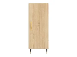 Aparador buffet cómoda armario unidad de almacenamiento organizador cocina salón salón Sonoma 34,5 x 34 x 90 cm madera contrachapada marrón 02_0031546