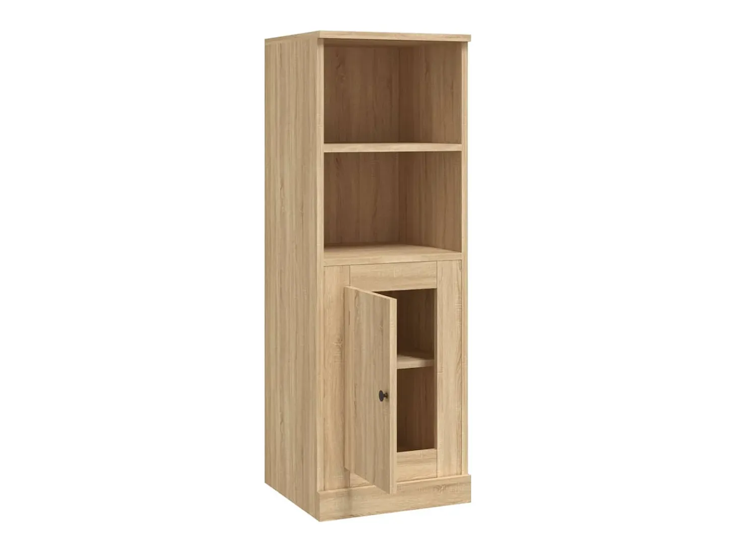 Aparador buffet cómoda armario mueble organizador cocina salón salón alto sonoma 36 x 35,5 x 103,5 cm madera contrachapada marrón 02_0034054