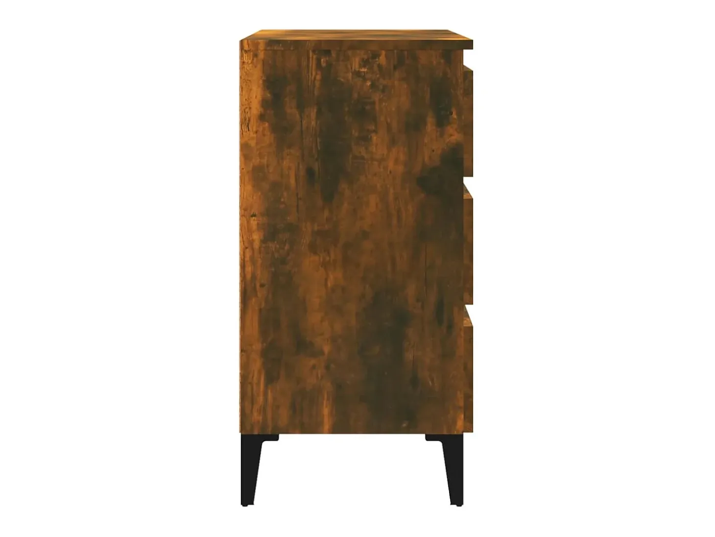 Aparador buffet cómoda armario unidad de almacenamiento organizador cocina salón salón 60 x 35 x 69 cm madera contrachapada marrón 02_0030974