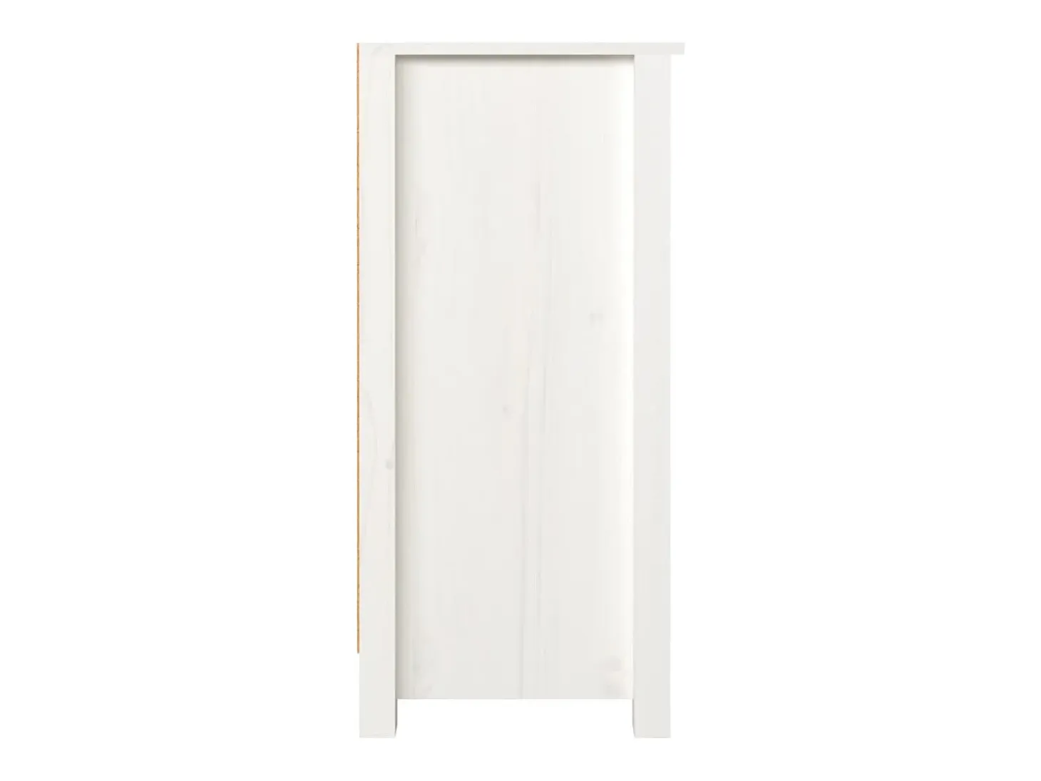Aparador buffet cómoda armario mueble organizador cocina salón salón 100 x 35 x 74 cm madera maciza de pino blanco 02_0030155