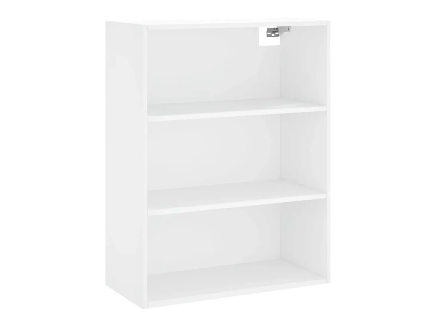 Aparador buffet cómoda armario mueble organizador cocina salón salón alto 69,5 x 34 x 180 cm madera contrachapada blanco 02_0032547