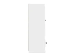 Aparador buffet cómoda armario mueble organizador cocina salón salón alto 36 x 35,5 x 103,5 cm madera contrachapada blanco 02_0032436
