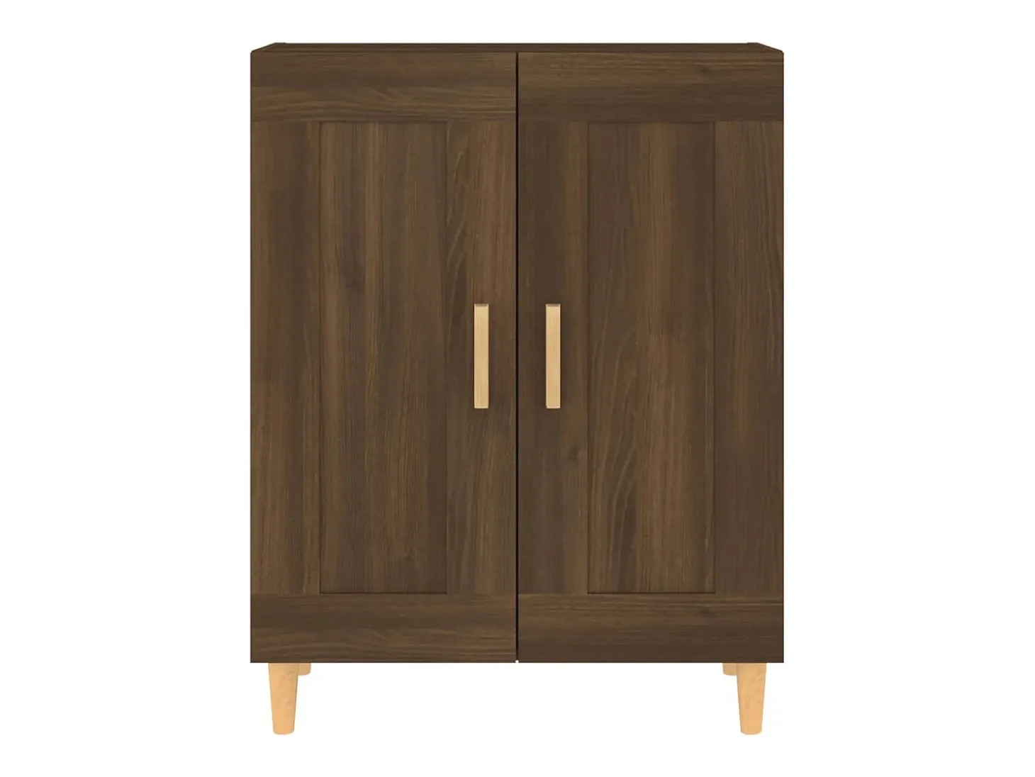 Aparador buffet cómoda mueble mueble de almacenaje organizador cocina salón salón 69,5 x 34 x 90 cm madera contrachapada marrón 02_0031340