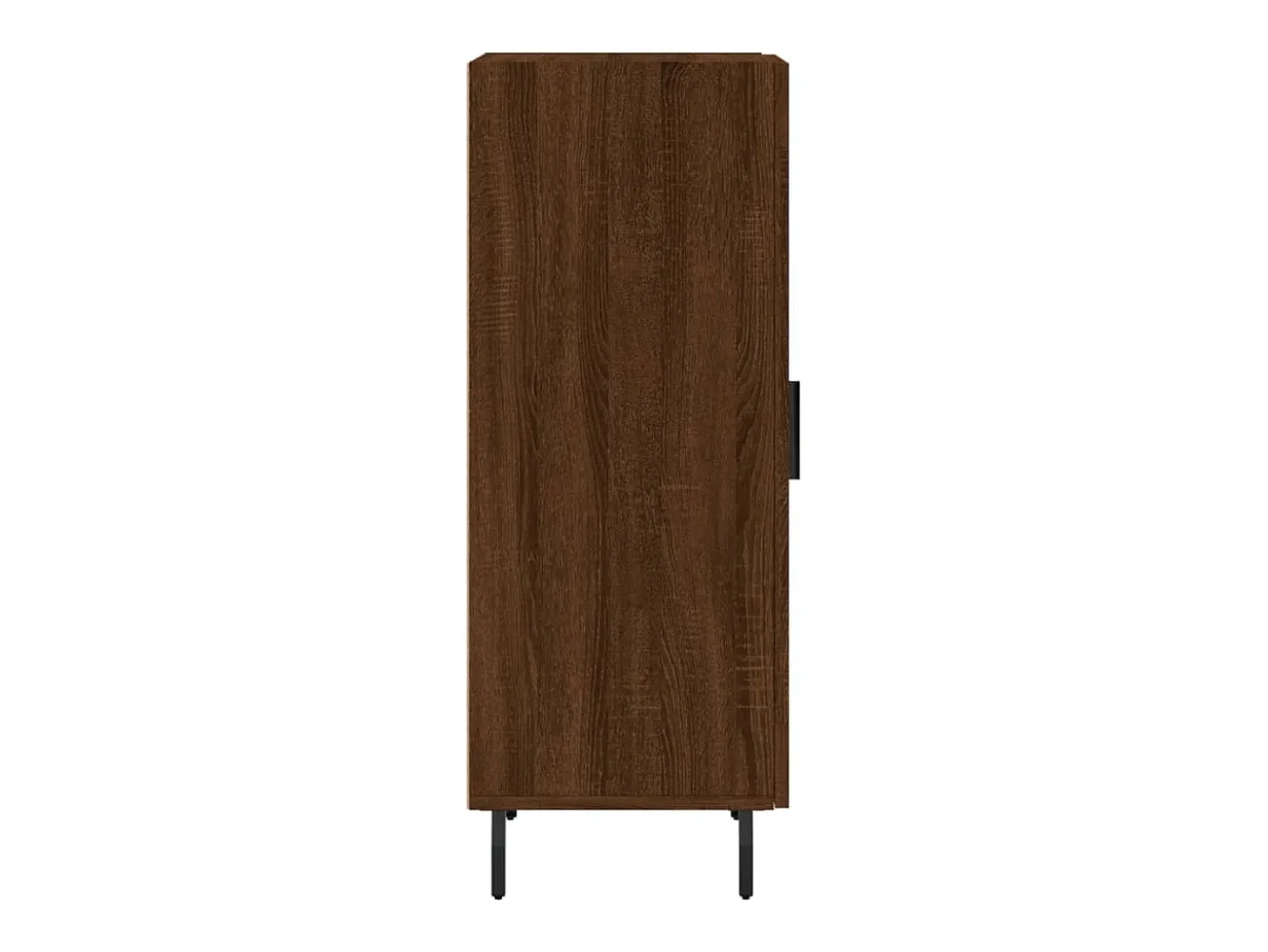 Aparador buffet cómoda mueble mueble de almacenamiento organizador cocina salón salón 34,5 x 34 x 90 cm madera contrachapada marrón 02_0031196