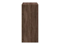 Aparador buffet cómoda mueble almacenaje organizador cocina salón salón 70 x 41 x 93 cm madera contrachapada marrón 02_0031413