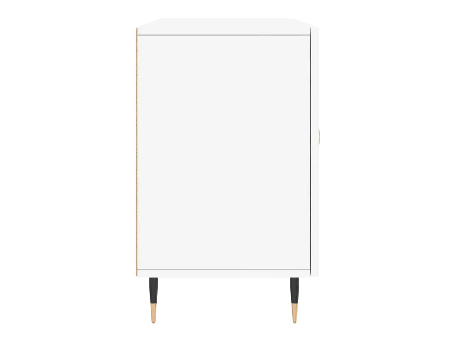 Aparador buffet cómoda mueble mueble de almacenaje organizador cocina salón salón 100 x 36 x 60 cm madera contrachapada blanco 02_0030159