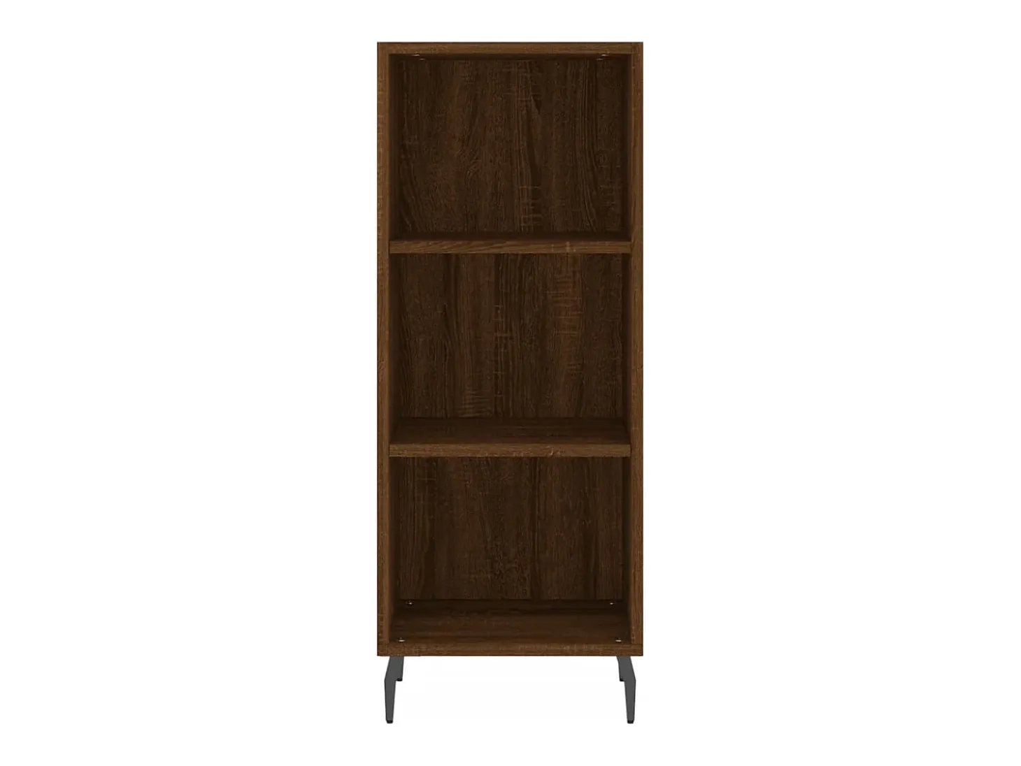 Aparador buffet cómoda mueble mueble de almacenaje organizador cocina salón salón 34,5 x 32,5 x 90 cm madera contrachapada marrón 02_0031190