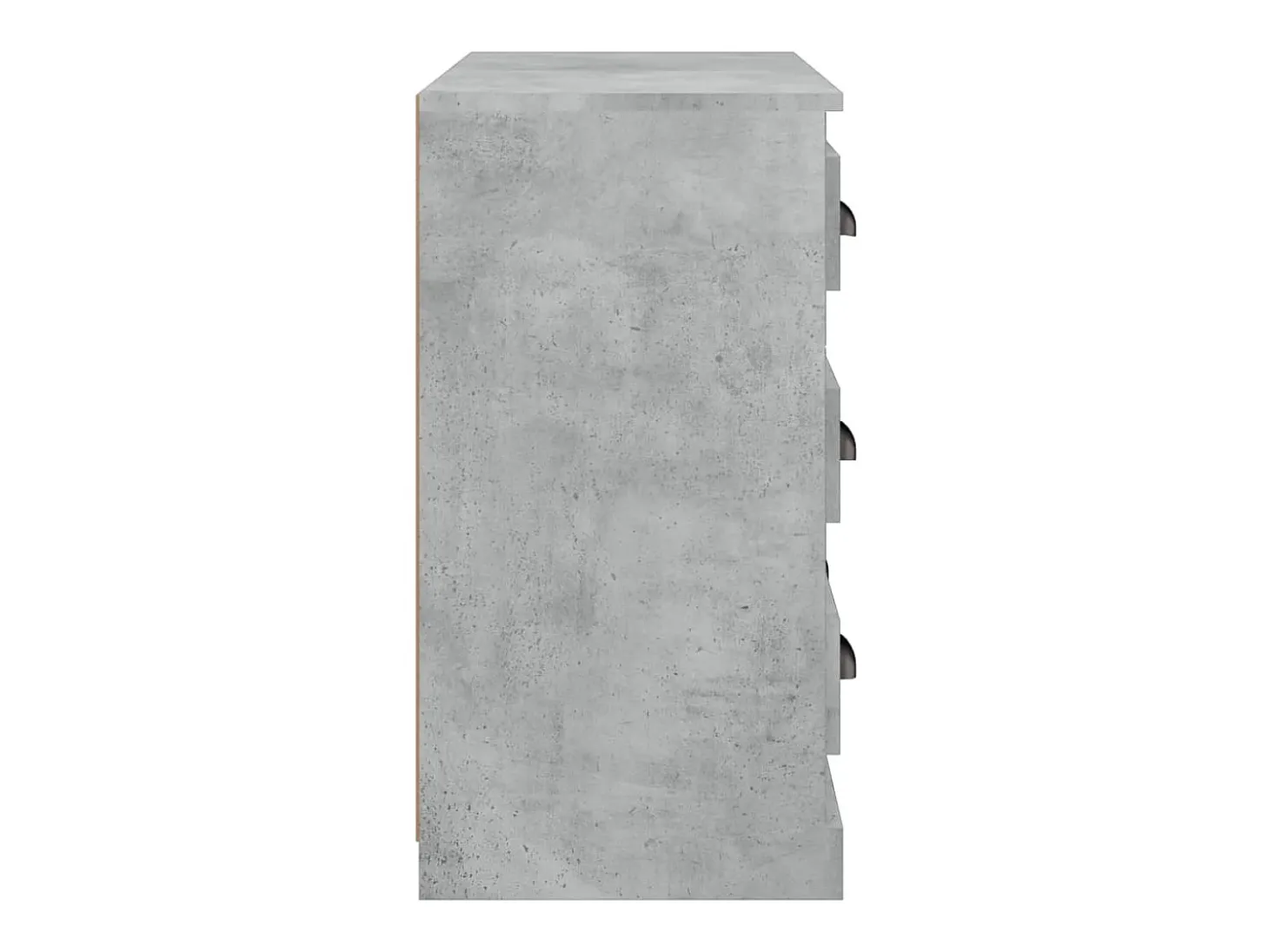 Aparador buffet cómoda mueble mueble de almacenaje organizador cocina salón salón 70 x 35,5 x 67,5 cm madera contrachapada gris 02_0032083