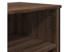 Aparador buffet cómoda mueble mueble de almacenaje organizador cocina salón salón 101 x 35,5 x 74,5 cm madera contrachapada marrón 02_0031159