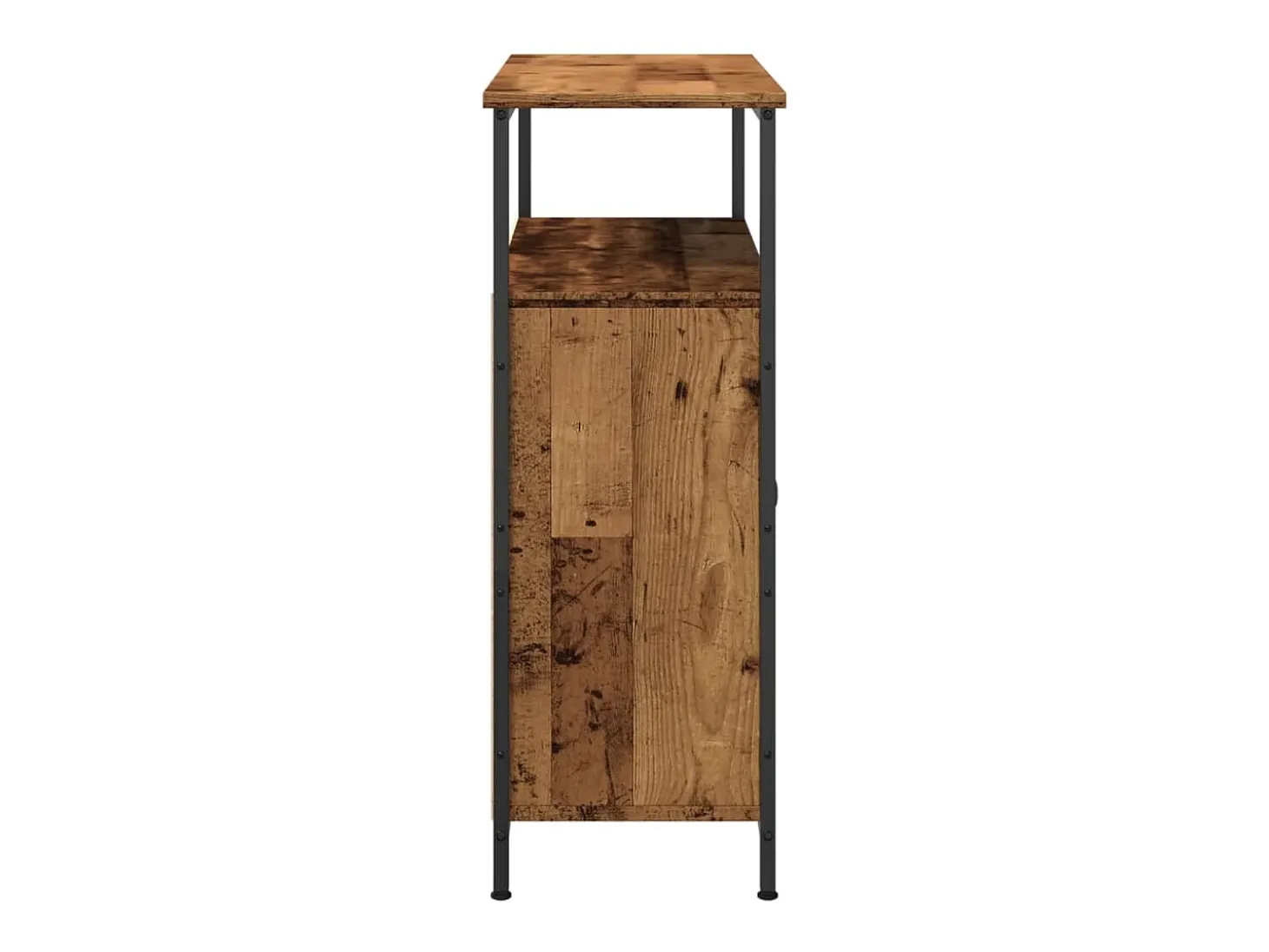 Aparador buffet cómoda mueble mueble de almacenaje organizador cocina salón salón madera vieja 70 x 30 x 80 cm madera contrachapada marrón 02_0036607