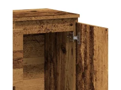 Aparador buffet cómoda mueble mueble de almacenaje organizador cocina salón salón madera vieja 102 x 35 x 70 cm madera contrachapada marrón 02_0036597