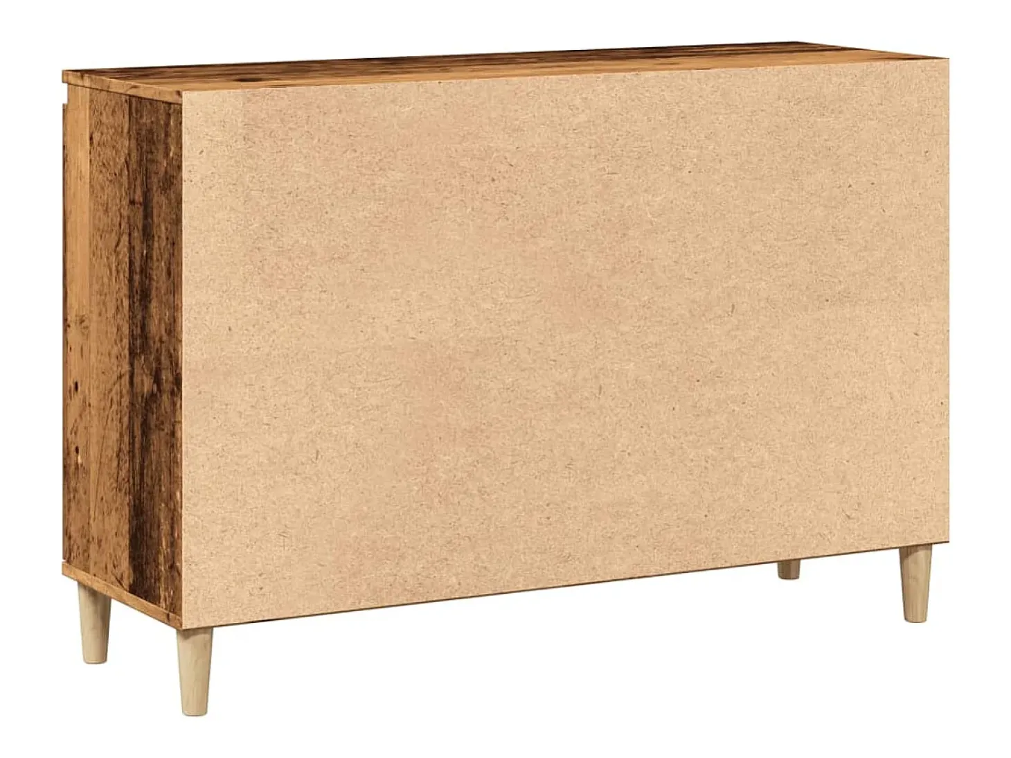 Aparador buffet cómoda mueble mueble de almacenaje organizador cocina salón salón madera vieja 102 x 35 x 70 cm madera contrachapada marrón 02_0036597